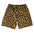 Cheetah Pattern Athletic Running Fitness Exercise Shorts 7" Inseam Shorts Made In USA - Yellow Cheetah Pattern Athletic Running Fitness Exercise Shorts 7" Inseam Shorts Made In USA - Yellow