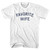 Favorite Wife Womens Cotton Junior Cut T-Shirt - White