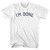 I'm Done Adult Cotton T-shirt - White