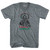 Pancho Villa Adult Tri-Blend V-neck T-shirt - Athletic Grey