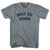 Shut er' Down Adult Tri-Blend T-shirt - Athletic Grey