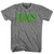 Ireland Football Nation Soccer T-Shirt - Adult - Heather Grey