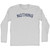 Nothing Adult Cotton Long Sleeve T-shirt - Grey Heather