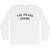 The Inland Empire Adult Cotton Long Sleeve T-shirt - White