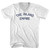 The Inland Empire Adult Cotton V-neck T-shirt - White