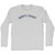 North Coast Adult Cotton Long Sleeve T-shirt - Grey Heather