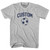 Custom Soccer Ball Womens Cotton Junior Cut T-Shirt - Grey Heather Custom Soccer Ball Womens Cotton Junior Cut T-Shirt - Grey Heather