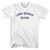 Long Branch Beach Youth Cotton T-shirt - White