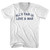All's Fair In Love And War Adult Cotton V-neck T-shirt - White