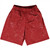 Splatter Basketball Practice Shorts Made In USA - Red Dark and White
