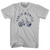 Santa Monica Bike Adult Cotton T-shirt - Cool Grey