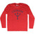 Caymans Trident Adult Tri-Blend Long Sleeve T-shirt - Athletic Red Caymans Trident Adult Tri-Blend Long Sleeve T-shirt - Athletic Red
