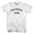 Righteous Dude Womens Cotton Junior Cut T-Shirt - White