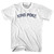 King Poke Womens Cotton Junior Cut T-Shirt - White