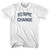 Regime Change Womens Cotton Junior Cut T-Shirt - White
