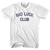 Bad Luck Club Adult Cotton T-shirt - White