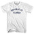 Republic Of Florida Adult Cotton T-shirt - White Republic Of Florida Adult Cotton T-shirt - White