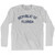 Republic Of Florida Adult Cotton Long Sleeve T-shirt - Grey Heather