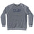 CLAY Adult Tri-Blend Sweatshirt - Athletic Grey