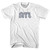 Atlanta Airport ATL Womens Cotton Junior Cut T-Shirt - White Atlanta Airport ATL Womens Cotton Junior Cut T-Shirt - White