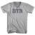 Baton Rouge Airport BTR Adult Tri-Blend V-neck T-shirt - Cool Grey