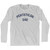 Pentathlon Dad Adult Cotton Long Sleeve T-shirt - Grey Heather