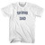 Skiing Dad Youth Cotton T-shirt - White