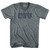 Evansville EVV Airport Tri-Blend V-neck Womens Junior Cut T-shirt - Athletic Grey