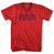 Fayetteville Airport XNA Adult Tri-Blend V-neck T-shirt - Heather Red