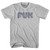 Fukuoka Airport FUK Youth Cotton T-shirt - Grey Heather