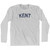 KENT Adult Cotton Long Sleeve T-shirt - Grey Heather