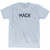 MACK Adult Tri-Blend T-shirt - Athletic White