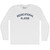 Recreational Player Adult Cotton Long Sleeve T-shirt - White Recreational Player Adult Cotton Long Sleeve T-shirt - White