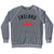 England Country Flag Heritage Adult Tri-Blend Sweatshirt - Athletic Grey