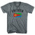 Eritrea Country Flag Heritage Adult Tri-Blend V-neck T-shirt - Athletic Grey
