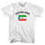 Equatorial Guinea Country Flag Heritage Womens Cotton Junior Cut T-Shirt - White