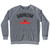 Gibraltar Country Flag Heritage Adult Tri-Blend Sweatshirt - Athletic Grey Gibraltar Country Flag Heritage Adult Tri-Blend Sweatshirt - Athletic Grey