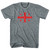 Georgia Country Flag Youth Tri-Blend T-shirt - Athletic Grey Georgia Country Flag Youth Tri-Blend T-shirt - Athletic Grey