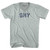 Shy Adult Tri-Blend V-neck T-shirt - Athletic Cool Grey