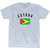 Guyana Country Flag Heritage Adult Tri-Blend T-shirt - Athletic White