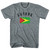 Guyana Country Flag Heritage Womens Tri-Blend Junior Cut T-Shirt - Athletic Grey