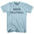 Beach Volleyball Adult Cotton T-shirt - Light Blue