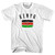 Kenya Country Flag Heritage Adult Cotton T-shirt - White