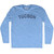 Tucson Adult Tri-Blend Long Sleeve T-shirt - Athletic Blue
