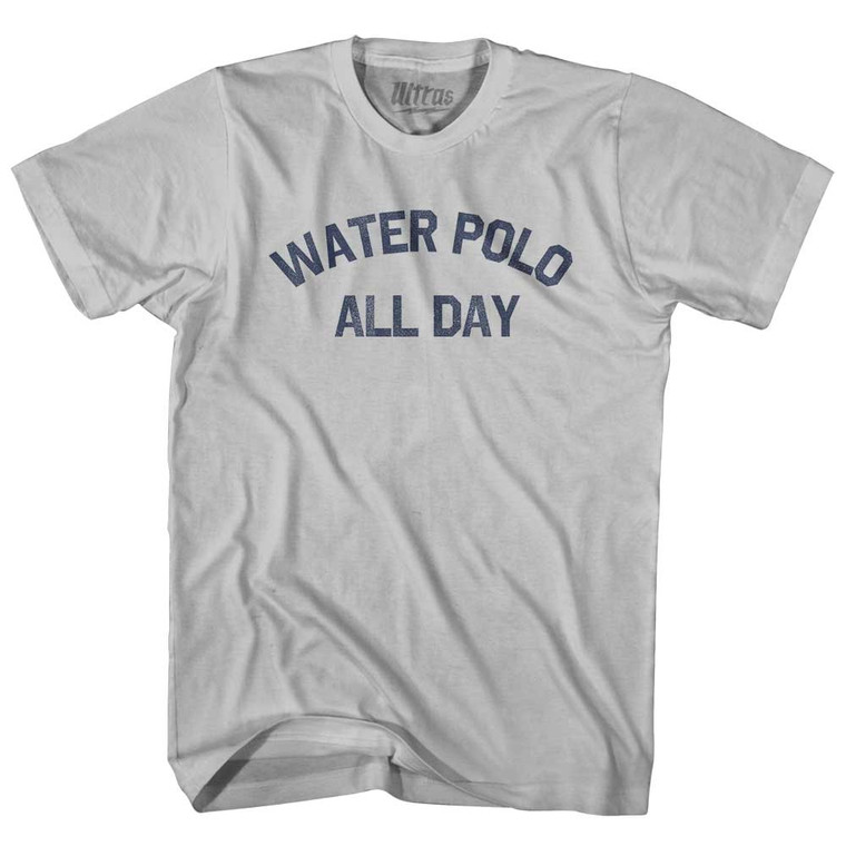 Water Polo All Day Adult Cotton T-shirt - Cool Grey