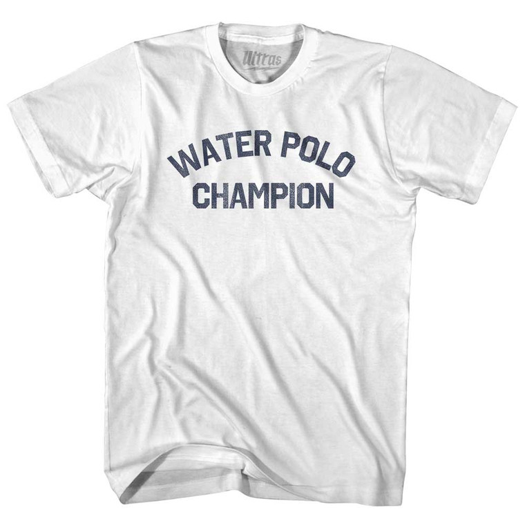 Water Polo Champion Youth Cotton T-shirt - White