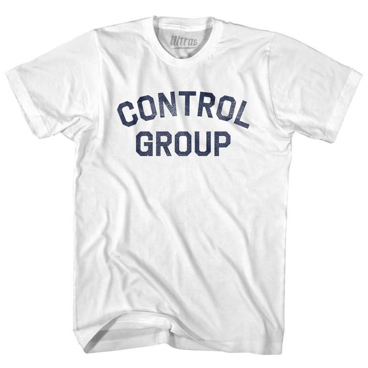 Control Group Womens Cotton Junior Cut T-Shirt - White