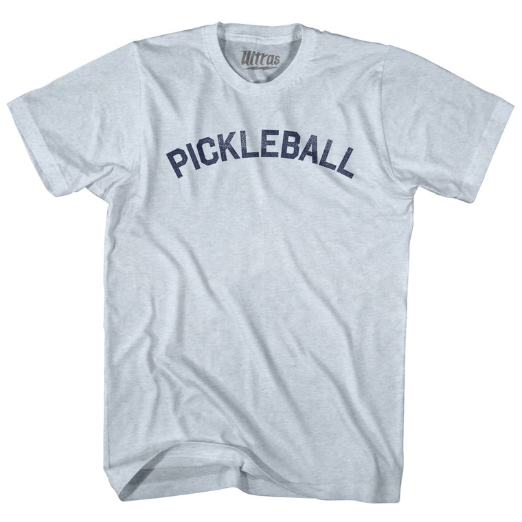 Pickleball Adult Tri-Blend T-shirt - Athletic White