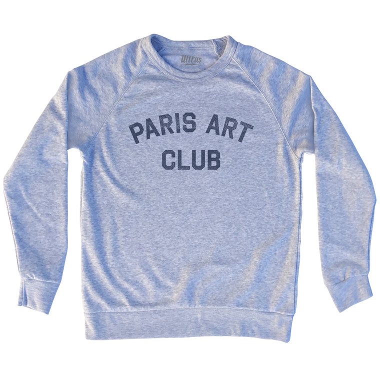 Paris Art Club Adult Tri-Blend Sweatshirt - Grey Heather