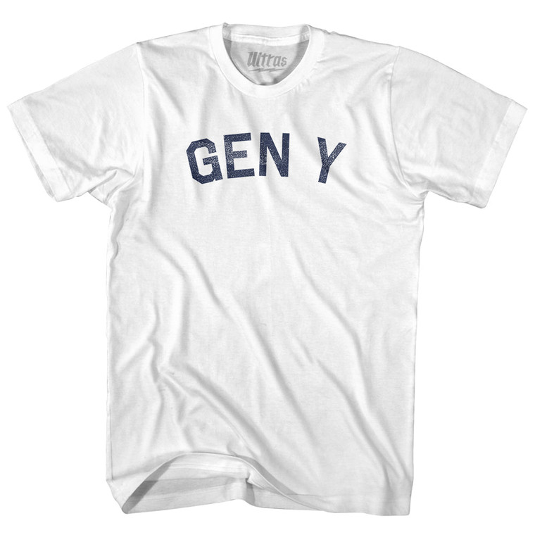 Gen Y Youth Cotton T-shirt - White